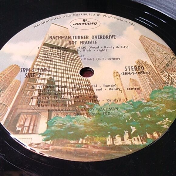 Brown and Yellow Vinyl Record - Picture 9 of 10